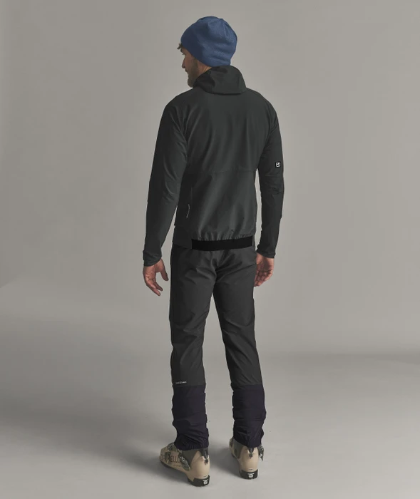 Ortovox Venet Softshell Hooded Funktionsjacke black raven (Herren)