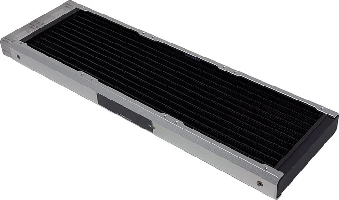 Barrow BarrowCH Chameleon Fish Series Radiator 360, PMMA, matt silver, mit Display