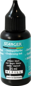 Stanger Stempelfarbe 25ml, schwarz