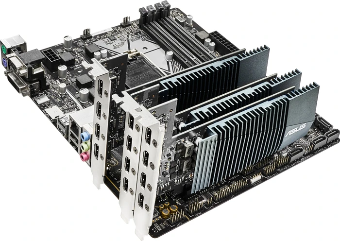 ASUS GeForce GT 710, GT710-4H-SL-2GD5, 2GB GDDR5, 4x HDMI