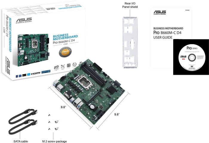 ASUS Pro B660M-C D4-CSM (Intel 1700)