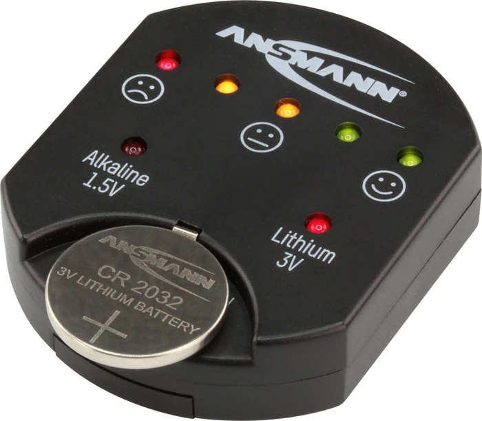 Ansmann Knopfzellentester