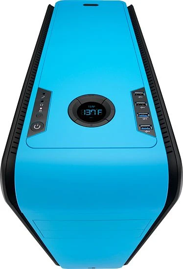 AeroCool DS 200 Blue Edition, schallgedämmt