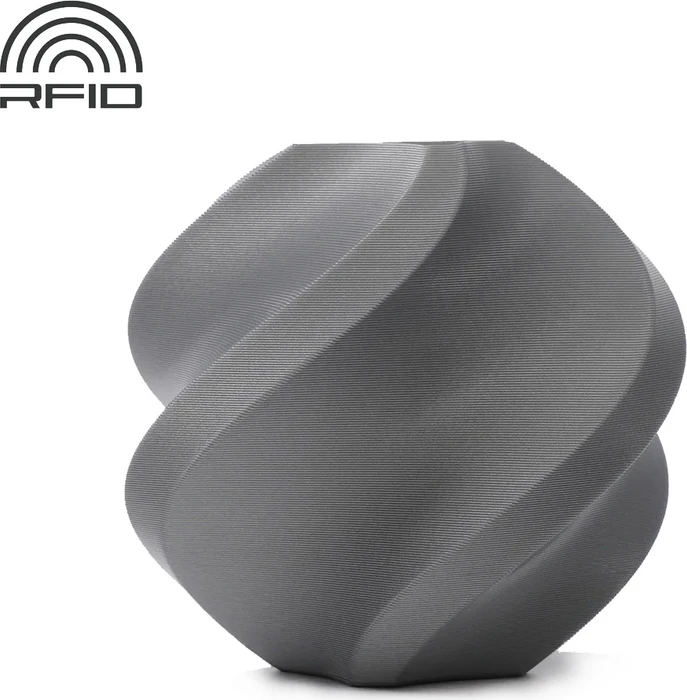Bambu Lab PLA Basic, silber, Spule, 1.75mm, 1.00kg