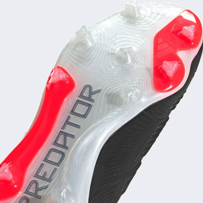adidas Predator Elite Laceless FG core black/cloud white/solar red (Junior)