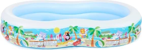 Intex Swim Center Paradise Seaside Planschbecken oval 262x160x46cm