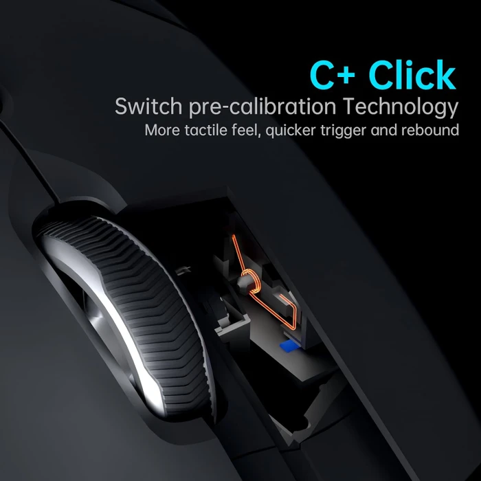 Rapoo VT9PRO 8K/4K Wireless Gaming Mouse schwarz, USB