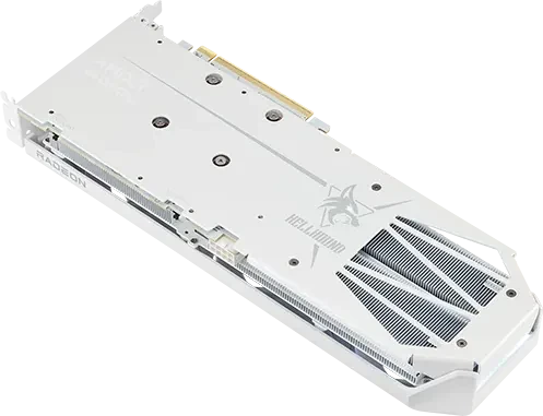 PowerColor Hellhound Spectral White Radeon RX 9060 XT, 16GB GDDR6, HDMI, 2x DP