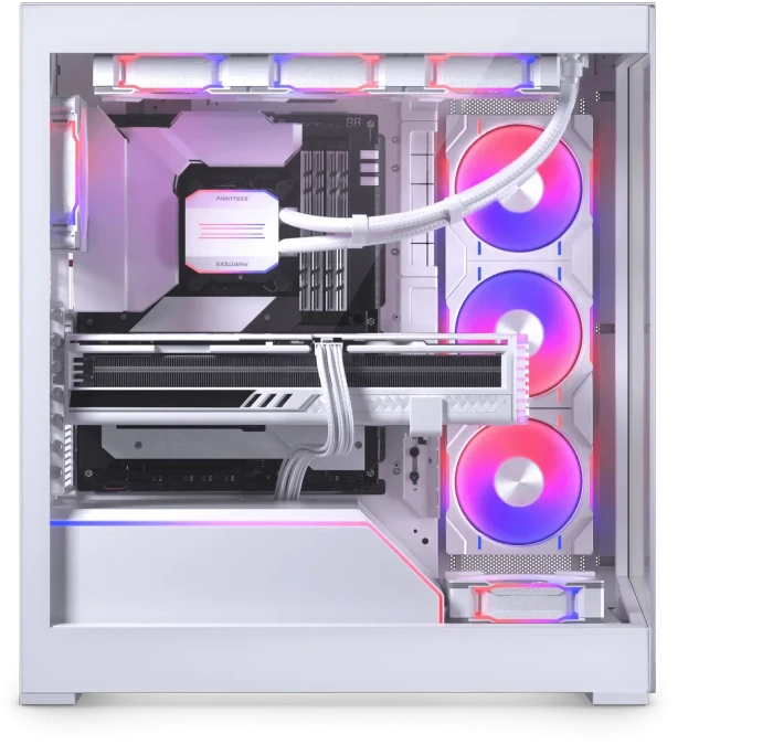 Phanteks NV5 MKII Matte White, weiß, Glasfenster