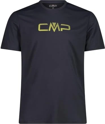 CMP Rundausschnitt Logo Funktionsshirt kurzarm anthrazit (Herren)