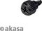 Akasa Riser Black Pro, Riser Card Cable, inkl. PCI-Slot Blende, gewinkelt, PCIe 3.0, 200mm Vorschaubild