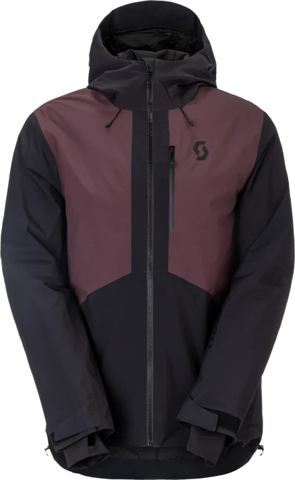Scott Ultimate Dryo 10 Skijacke black/cocoa red (Herren)