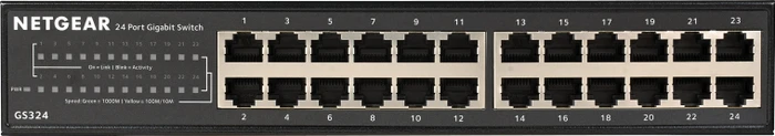 Netgear SOHO GS300 Desktop Gigabit Switch, 24x RJ-45
