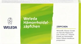 Weleda Hämorrhoidalzäpfchen, 10 Stück