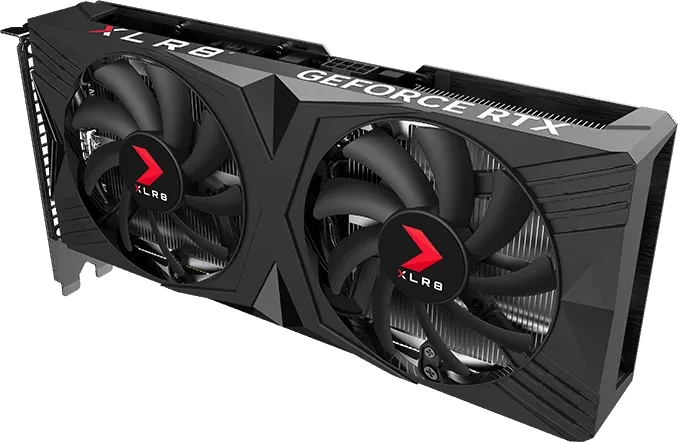 PNY GeForce RTX 4060 Ti XLR8 Gaming Verto Overclocked Dual Fan, 16GB GDDR6, HDMI, 3x DP