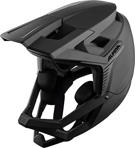 Alpina Roca Fullface-Helm black matt