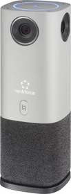 Renkforce RF-CC-800 360-Grad Konferenzkamera, schwarz/silber