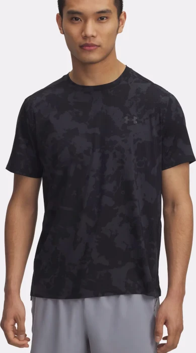Under Armour Launch Elite Printed Laufshirt kurzarm anthracite/black/reflective (Herren)