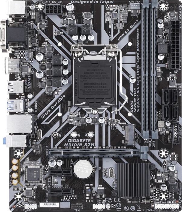 GIGABYTE H310M S2H (Intel 1151 v2)