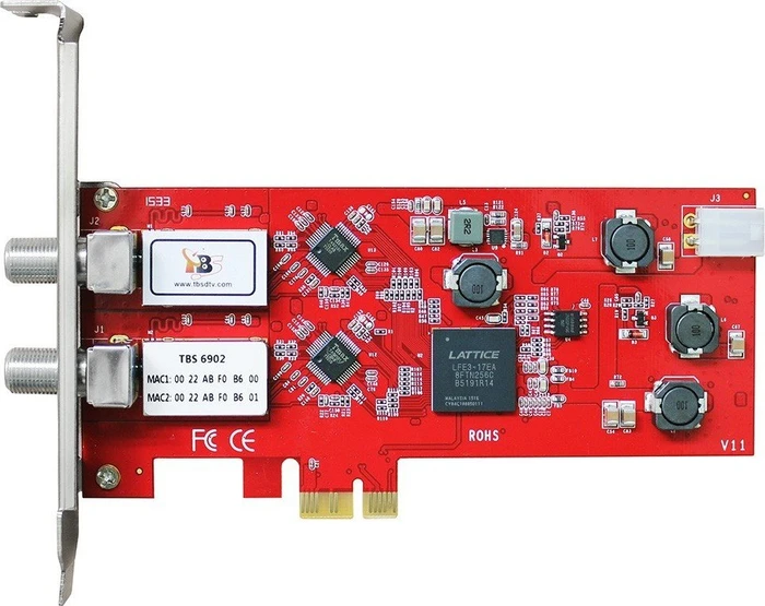 TBS DVB-S2/-S Doppel-Tuner, PCIe x1