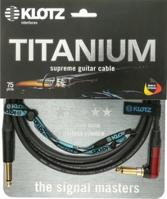 Klotz Titanium Instrument silentPLUG gewinkelt 9.0m
