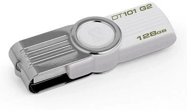 Kingston DataTraveler 101 G2 128GB weiß, USB-A, USB 2.0