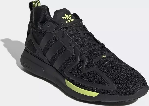 adidas ZX 2K Flux core black/solar yellow (Herren)