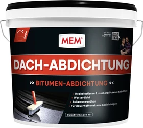 MEM Dach-Abdichtung schwarz, 12l