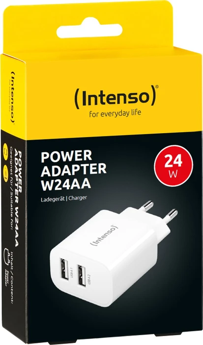 Intenso Power Adapter W24AA weiß