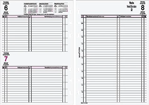 bind Kalender Ersatzeinlage 1 Tag/1 Seite 2024, A5