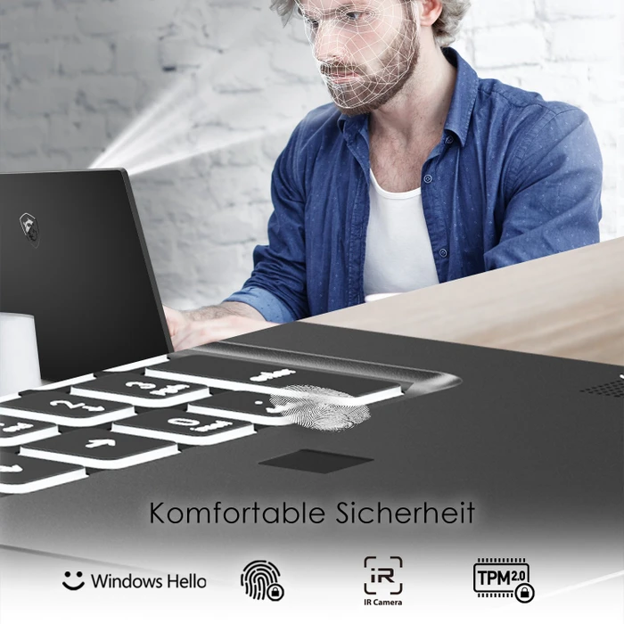 MSI Creator 17 B11UG-443, Core Black, Core i7-11800H, 32GB RAM, 1TB SSD, GeForce RTX 3070, DE