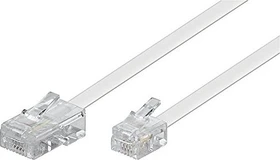 Wentronic TAE-F-Anschlusskabel (Universal-Pin Out) weiß, 15m