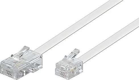 Wentronic TAE-F-Anschlusskabel (Universal-Pin Out) weiß, 15m