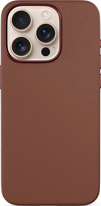 Epico Leather Pro Mag+ Case für Apple iPhone 16 Pro Max braun