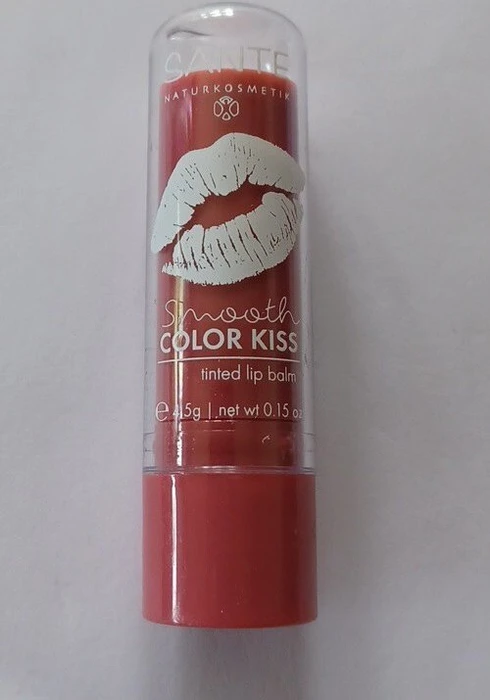 Sante Smooth Color Kiss Lip Balm 02 Soft Red, 4.5g