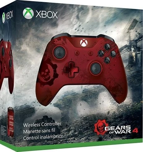 Microsoft Xbox One Wireless Controller Gears of War 4 Crimson Omen Limited Edition (Xbox One)