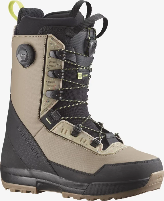 Salomon Synergy PWL SJ BOA Softboot walnut/black (Herren) (Modell 2025/2026)