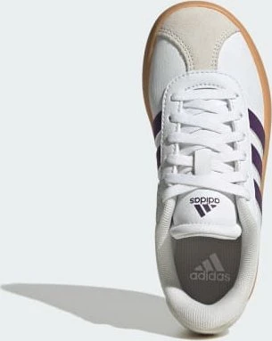 adidas VL Court 3.0 cloud white/violet/gum (Junior)