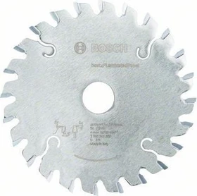 Bosch Professional Best for Laminated Panel Kreissägeblatt 24Z, 125x3.1x20mm, 1 Stück