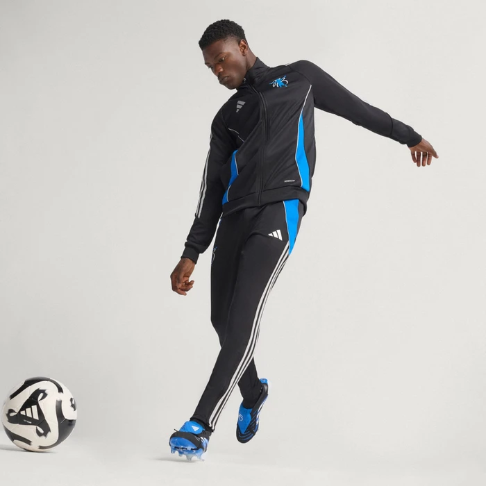 adidas Predator Elite JB Fold-Over Tongue FG core black/cloud white/glow blue