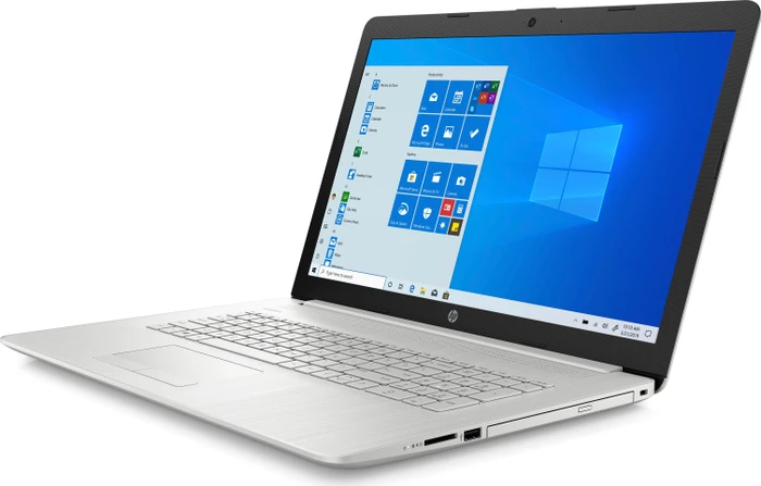 HP Laptop 17-ca1467ng, Natural Silver, Ryzen 7 3700U, 16GB RAM, 512GB SSD, DE