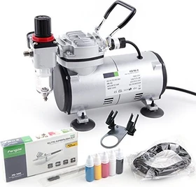 Fengda AS18-2K Airbrush Elektro-Kompressor inkl. Zubehör
