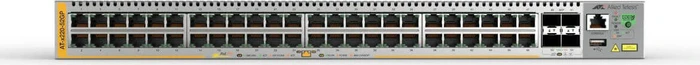 Allied Telesis x220 Rackmount Gigabit Managed Switch, 48x RJ-45, 4x SFP, 740W PoE+