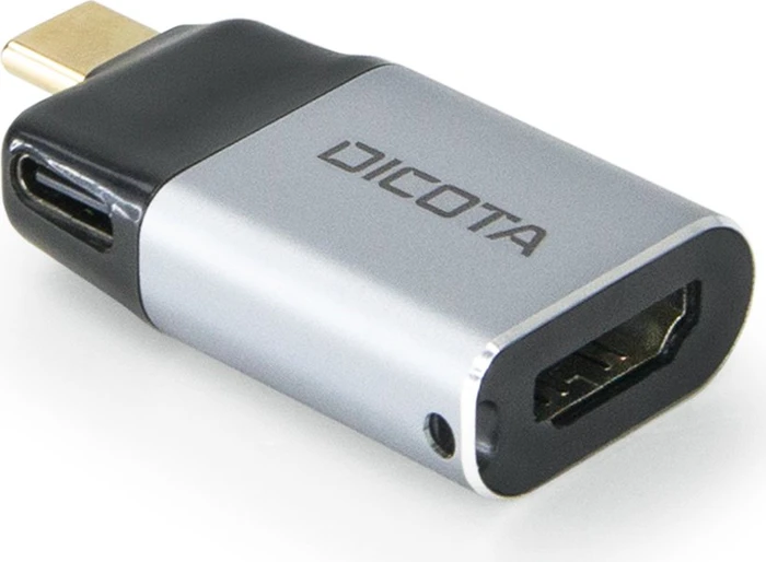 Dicota USB-C zu HDMI Mini-Adapter mit PD, 4K, USB-C 3.0 [Stecker]