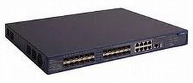 HP 5500 EI 24G Rackmount Gigabit Managed Switch, 16x SFP, 8x RJ-45/SFP, 2x Erweiterungsslot (JD374A)