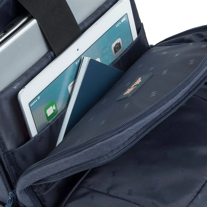 RivaCase 7760 Suzuka ECO 15.6" Notebook Rucksack, blau