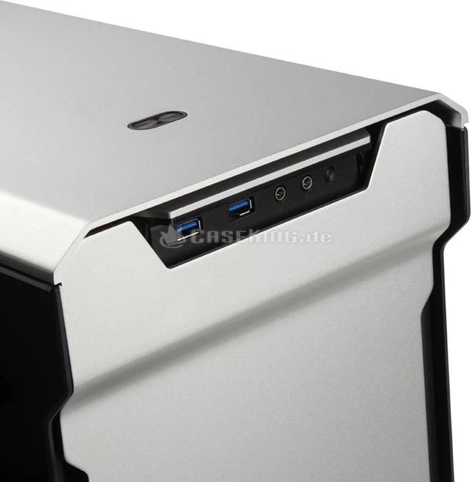 Phanteks Enthoo Evolv µATX, silber, Glasfenster