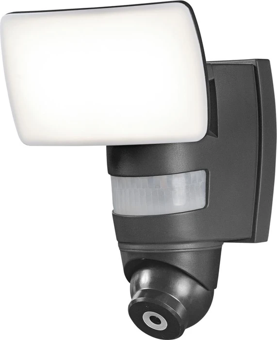 Osram Ledvance SMART+ Outdoor WiFi Flood Camera 24W Wandleuchte dunkelgrau