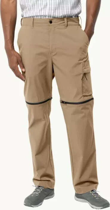Jack Wolfskin Wanderthirst Zip Zip-Off Hose lang sand storm (Herren)