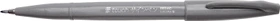 Pentel Brush Sign Pen SES15C grau, 10er-Pack